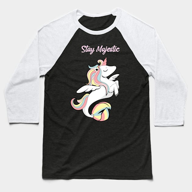 Stay Majestic Baseball T-Shirt by My Tribe Apparel